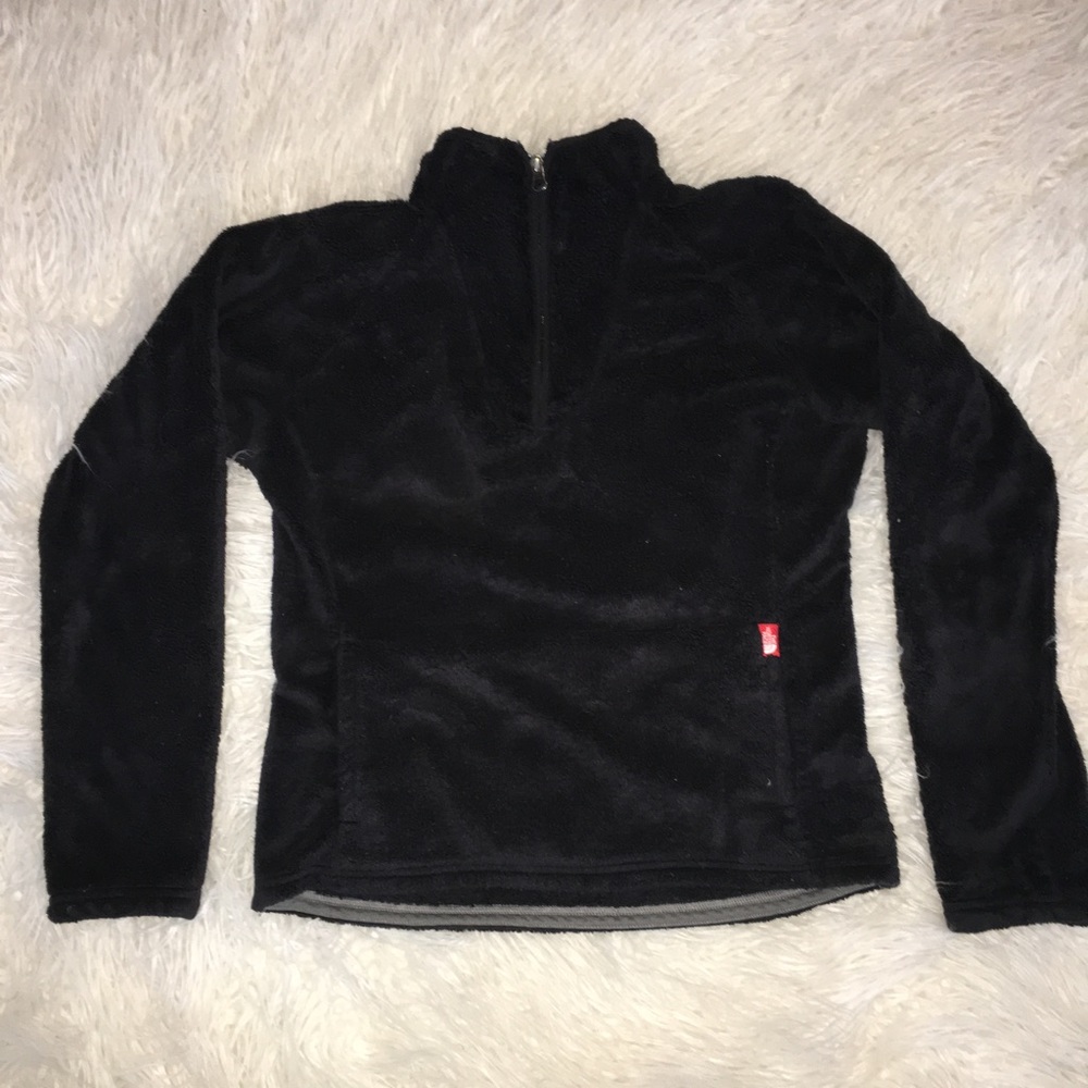 North face fleece sweatshirt